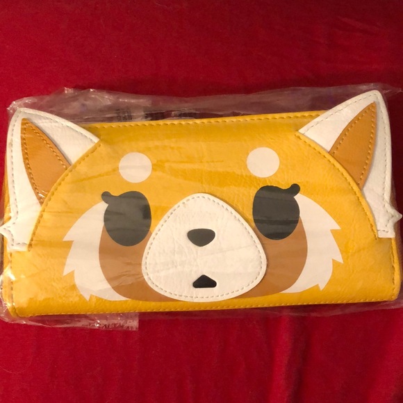 aggretsuko wallet loungefly